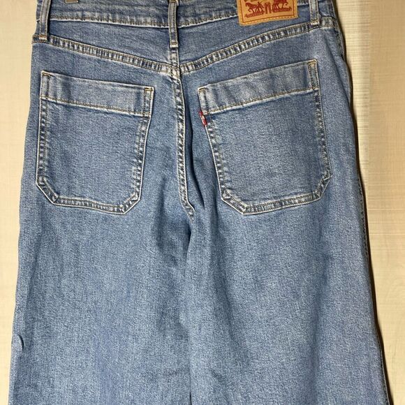Levi’s Mile High Wide Leg denim jeans, size 28 - Picture 6 of 15